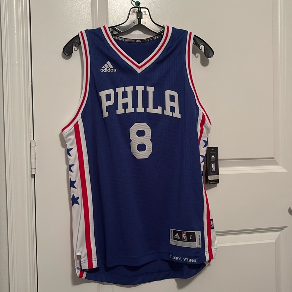 Adidas Philadelphia 76ers Jahill Okafor Jersey